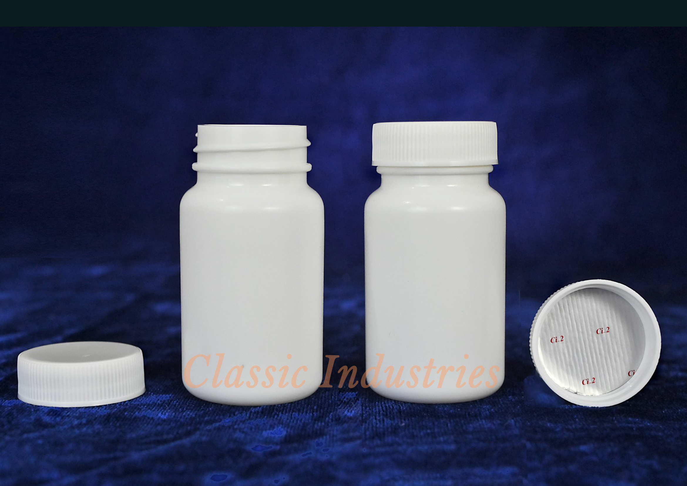 TABLET CONTAINER 60CC/33MM 12.0 GM WITH CT CAP