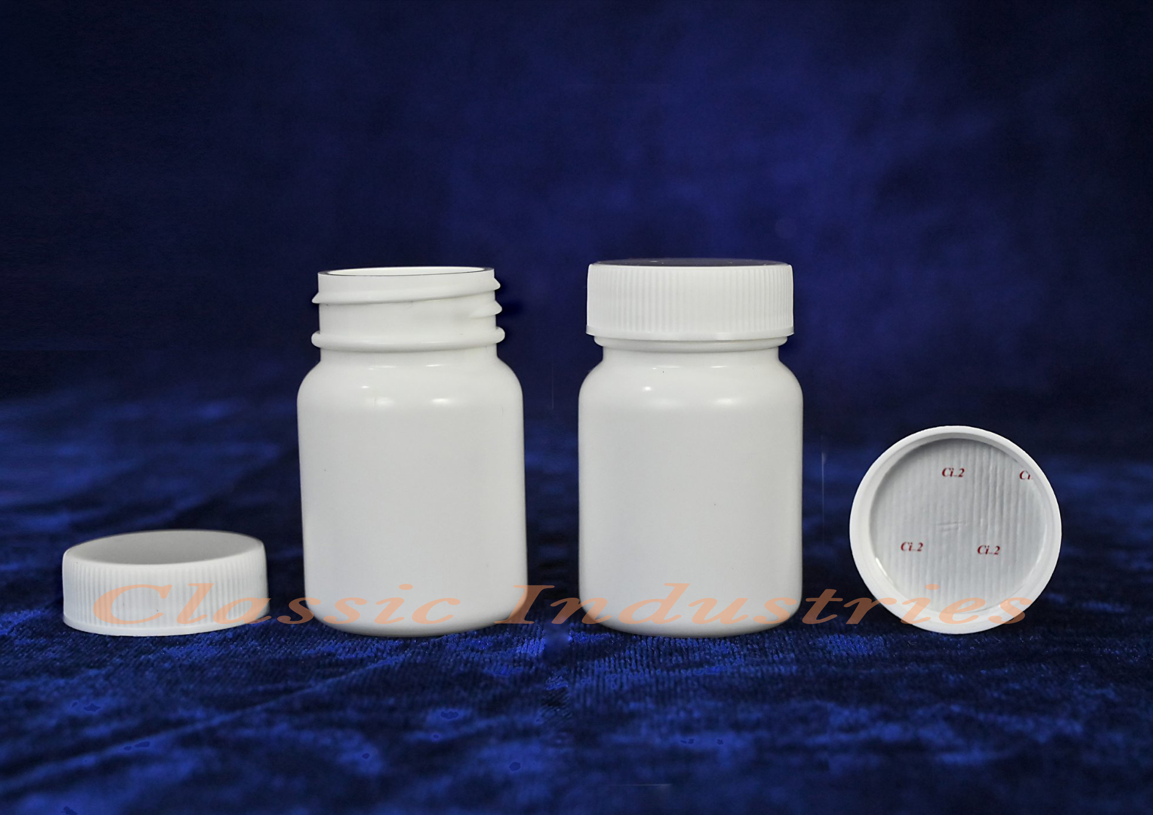 TABLET CONTAINER 40CC/33MM 9.5 GM WITH CT CAP